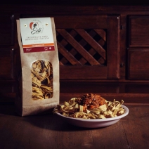 TAGLIATELLE CON FARINA DI FARRO DICOCCO DEL CASENTINO